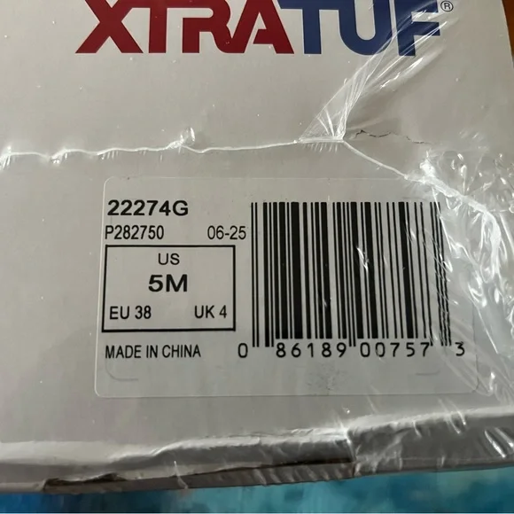 Brand new in unopened box XTRATUF “15 plain toe insulated - Picture 5 of 5